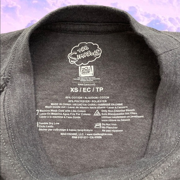 The Simpsons BART Crop Top - Picture 4 of 4